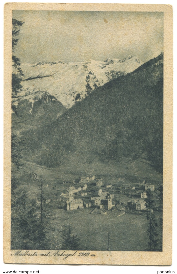 MALLNITZ - AUSTRIA, Year 1925 - Mallnitz