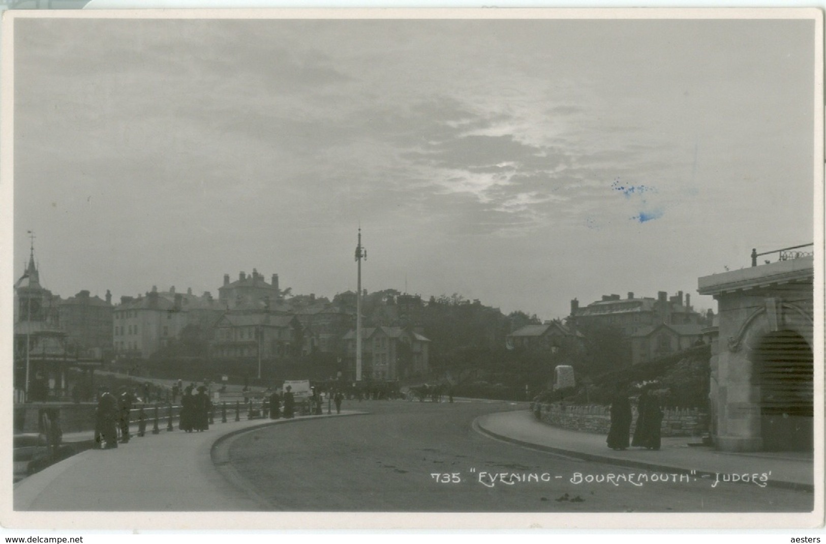 Bournemouth; Evening - Not Circulated. (Judges - Hastings) Read Info! - Bournemouth (hasta 1972)