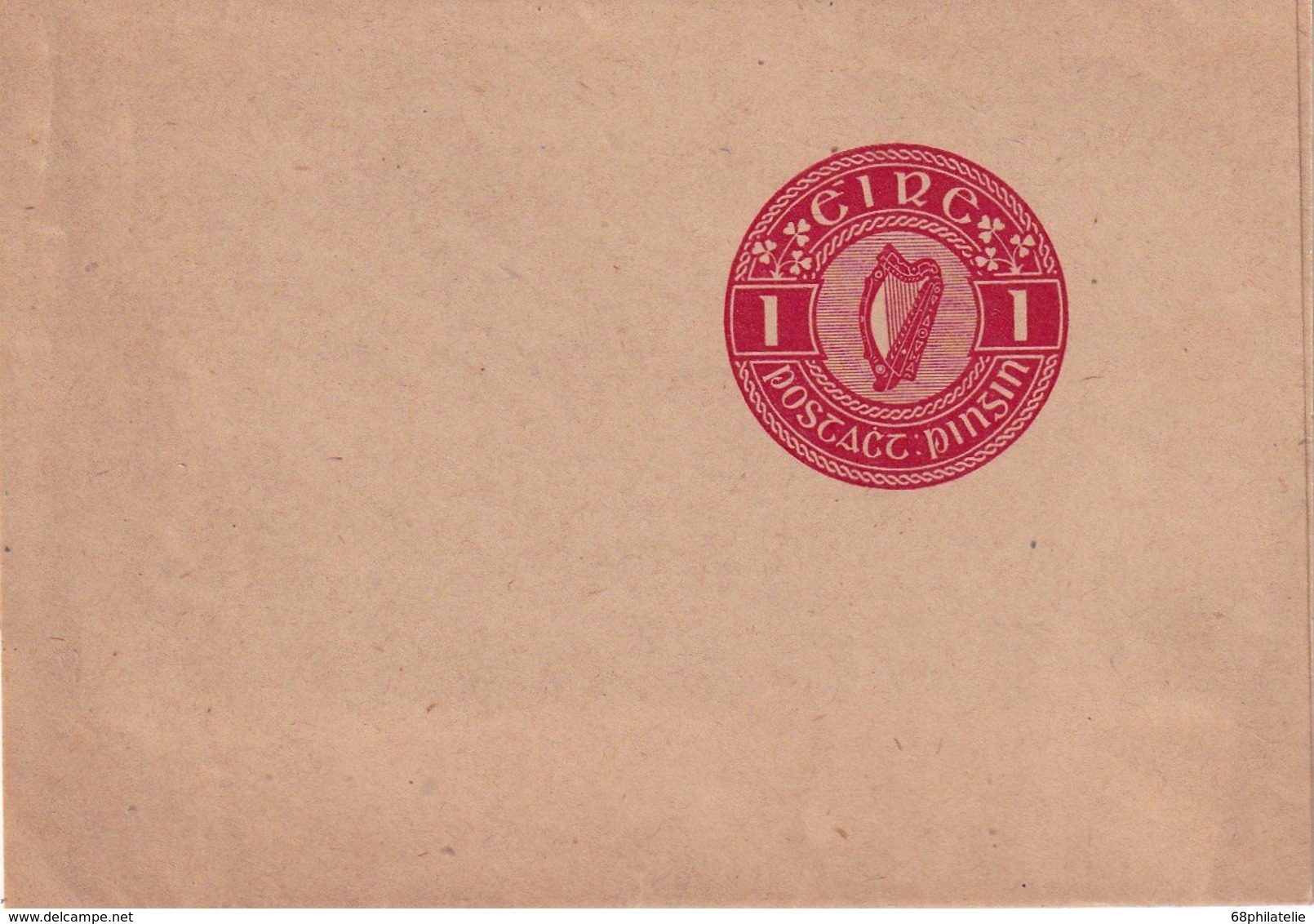 EIRE    ENTIER POSTAL/GANZSACHE/POSTAL STATIONERY BANDE JOURNAL - Ganzsachen