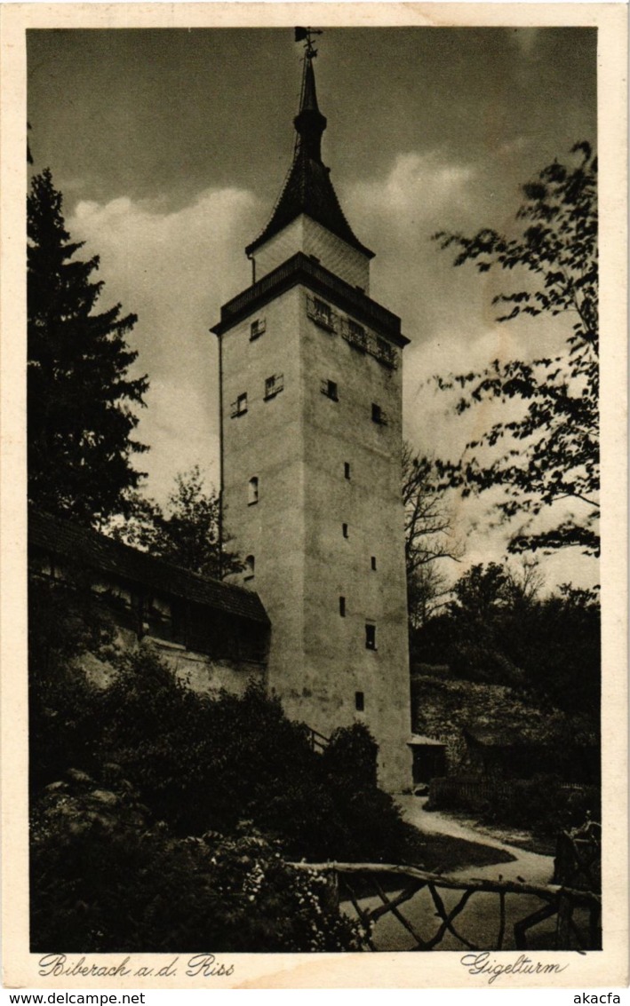 CPA AK Biberach A. D. Riss - Gigelturm GERMANY (912965) - Biberach