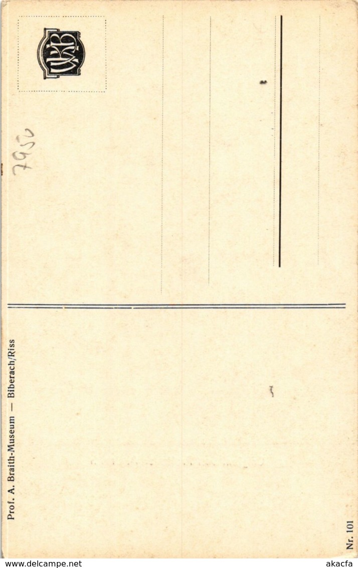 CPA AK Biberach A. D. Riss - Prof. A. Braith-Museum - Goat GERMANY (912979) - Biberach