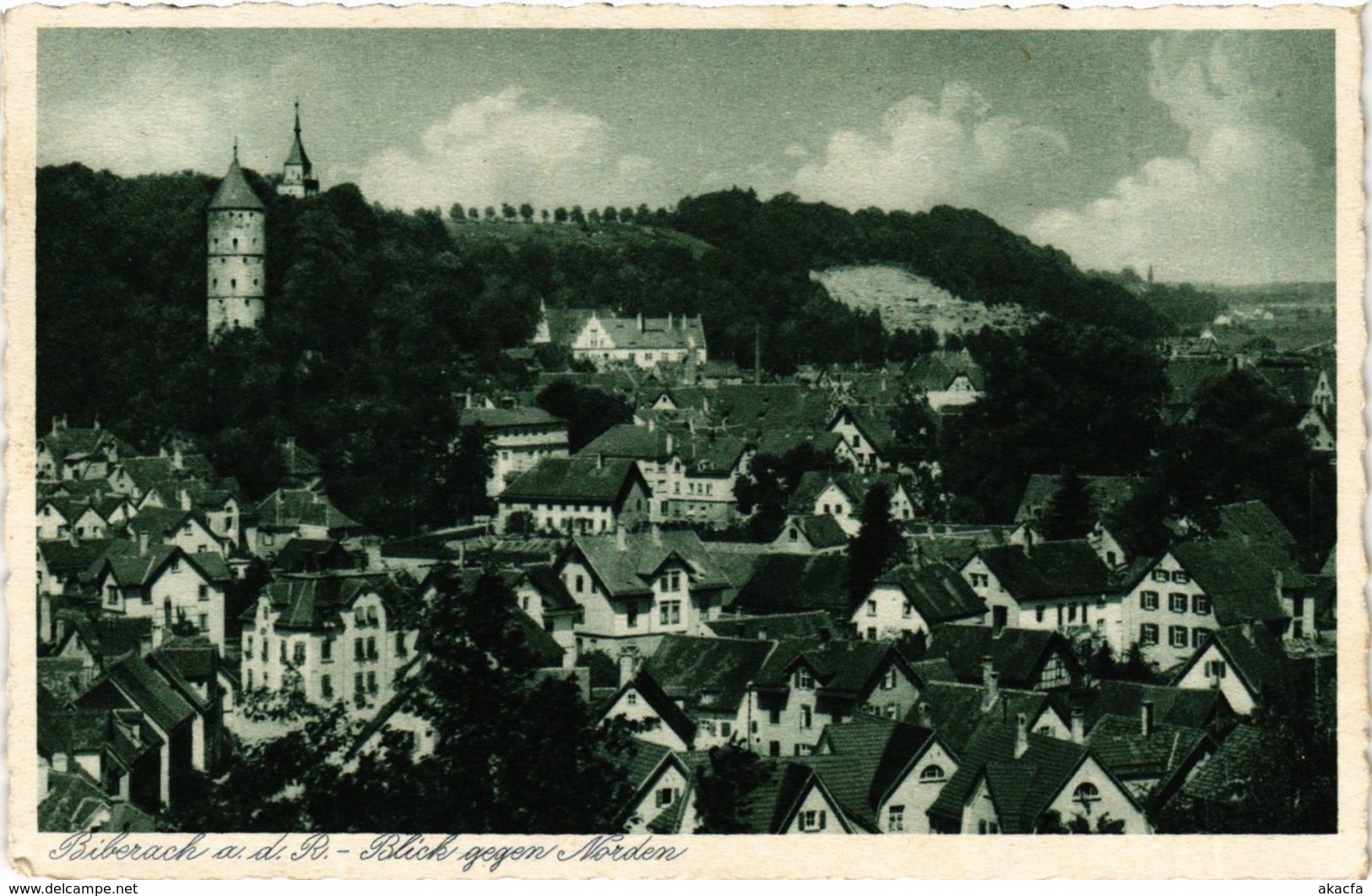 CPA AK Biberach A. D. Riss - Blick Gegen Norden GERMANY (913029) - Biberach