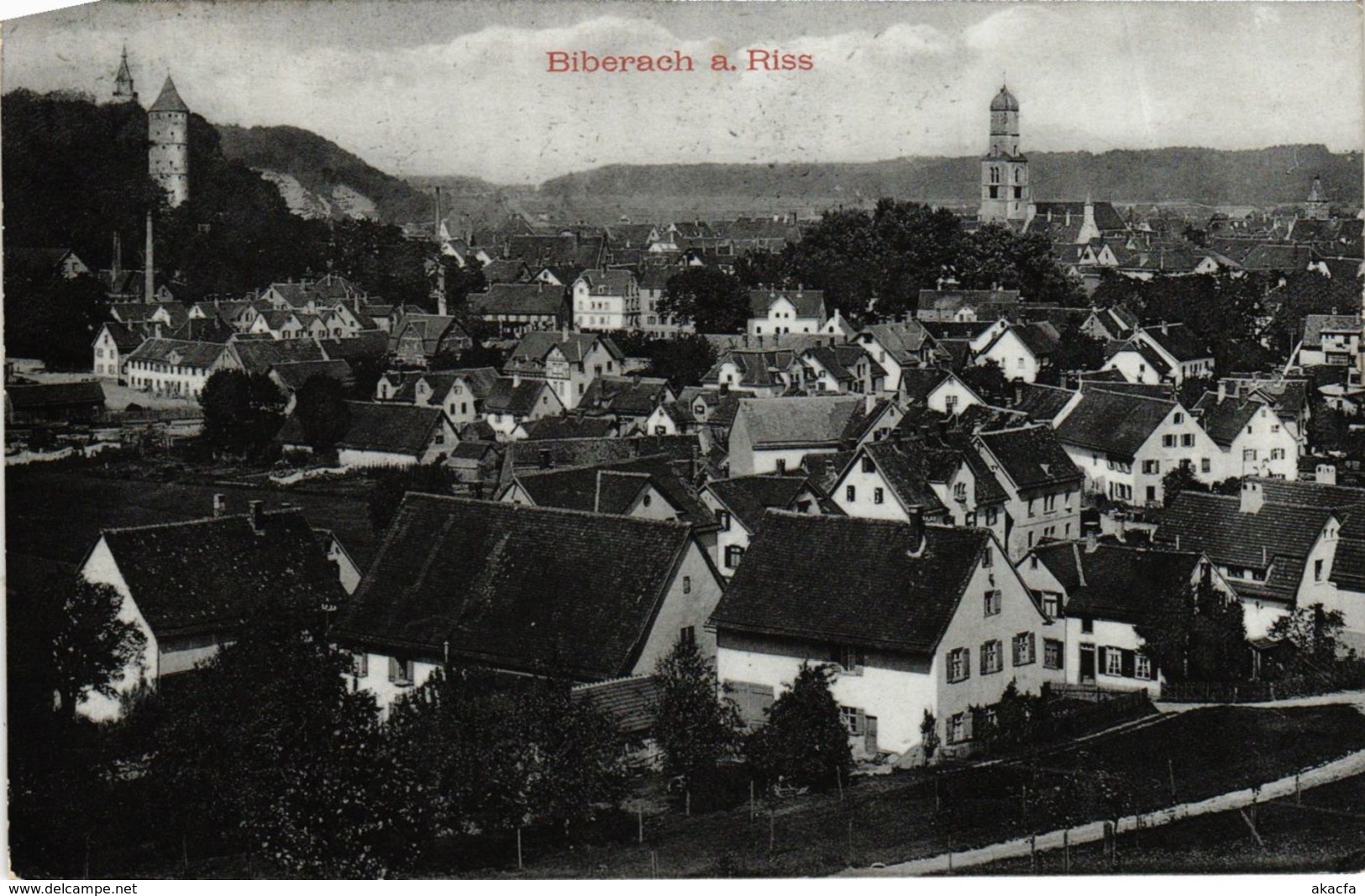 CPA AK Biberach A. D. Riss - Totalansicht GERMANY (913031) - Biberach