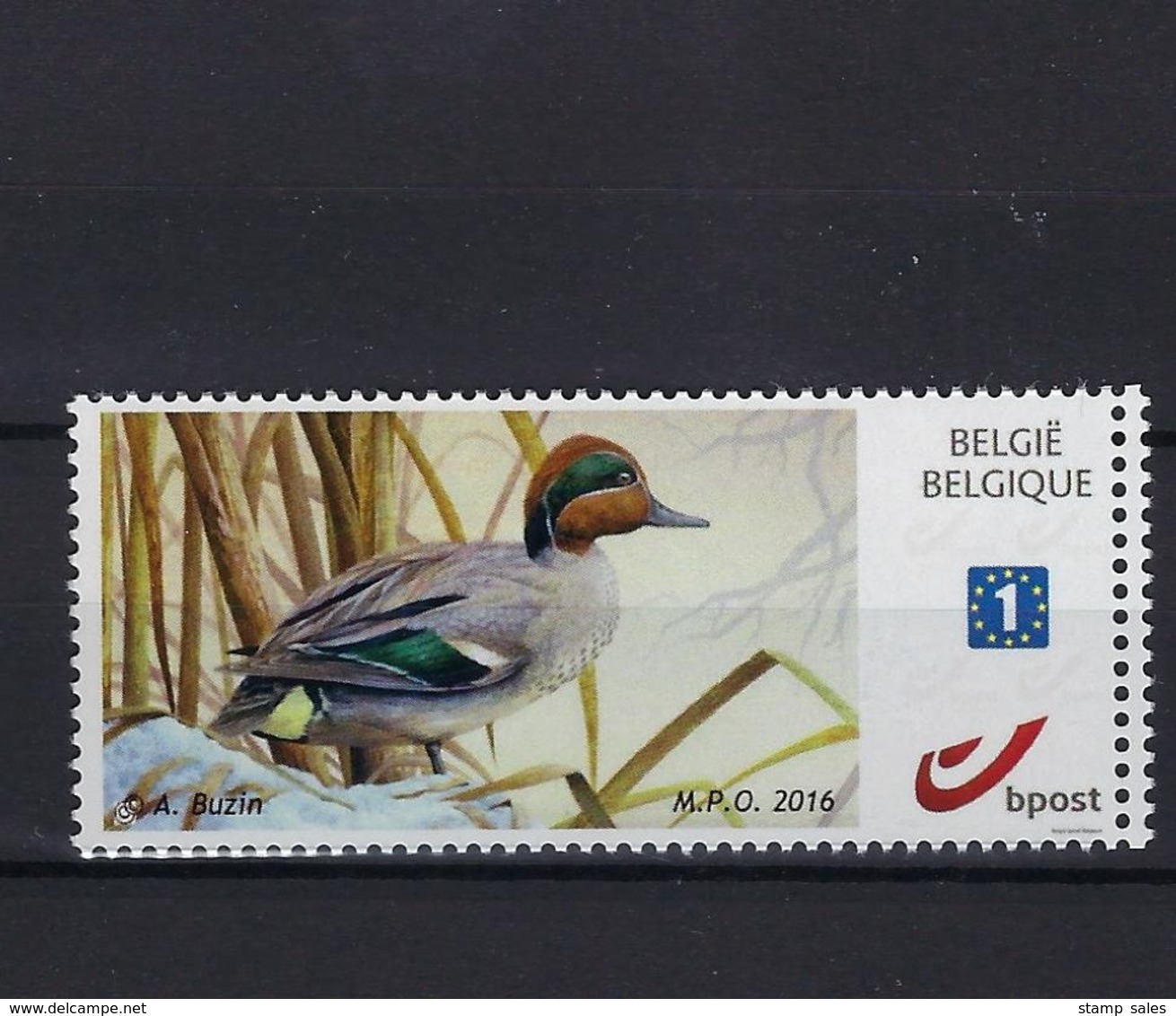 Duostamp Buzin M.P.O. 2016 MNH ** POSTFRIS ZONDER SCHARNIER  SUPERBE - Autres & Non Classés