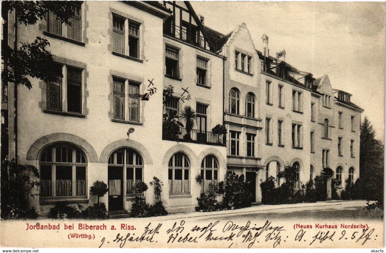 CPA AK Biberach A. D. Riss - Jordanbad - Neues Kurhaus GERMANY (913081) - Biberach