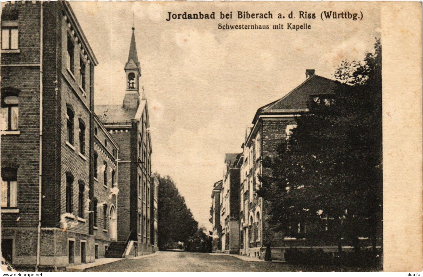 CPA AK Biberach A. D. Riss - Jordanbad - Schwesternhaus GERMANY (913088) - Biberach