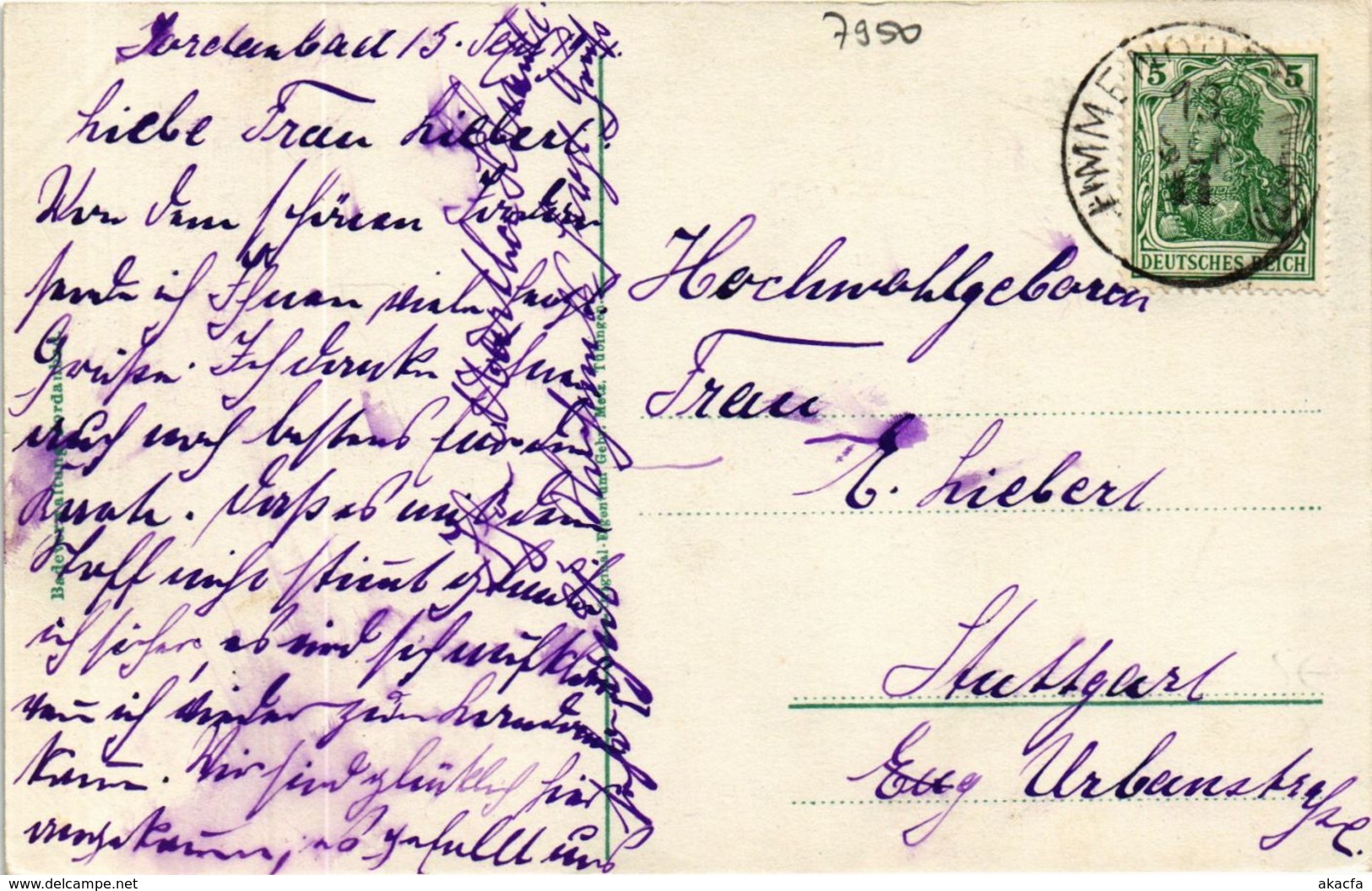 CPA AK Biberach A. D. Riss - Jordanbad - Kurhaus GERMANY (913089) - Biberach