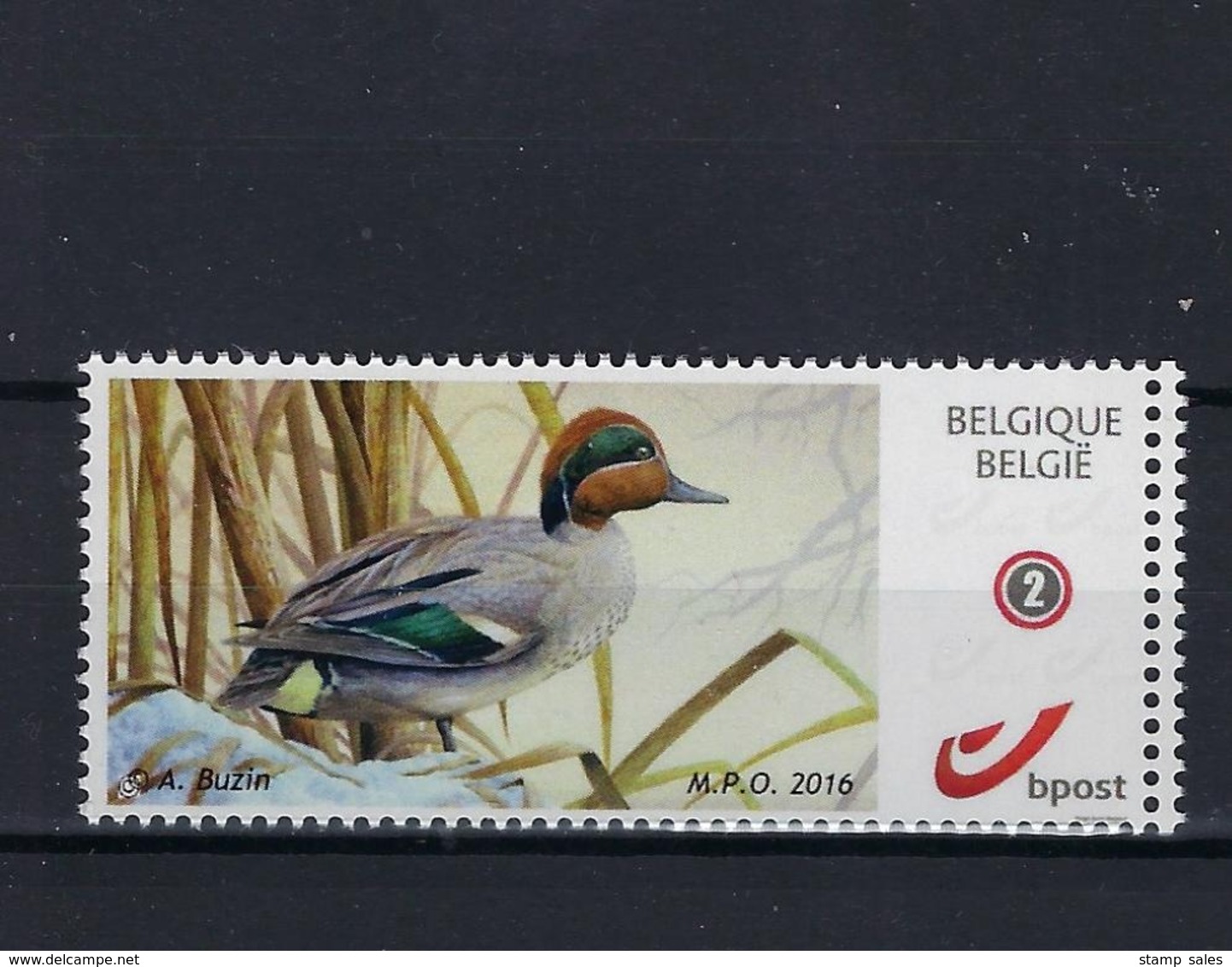 Duostamp Buzin M.P.O. 2016 MNH ** POSTFRIS ZONDER SCHARNIER  SUPERBE - Autres & Non Classés