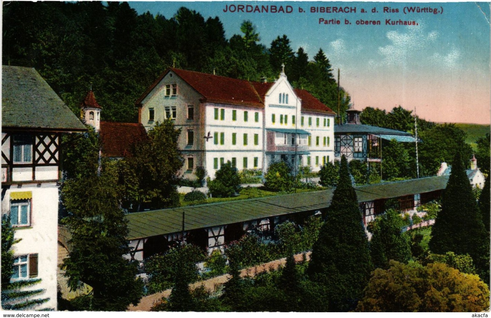 CPA AK Biberach A. D. Riss - Jordanbad - Oberen Kurhaus GERMANY (913093) - Biberach