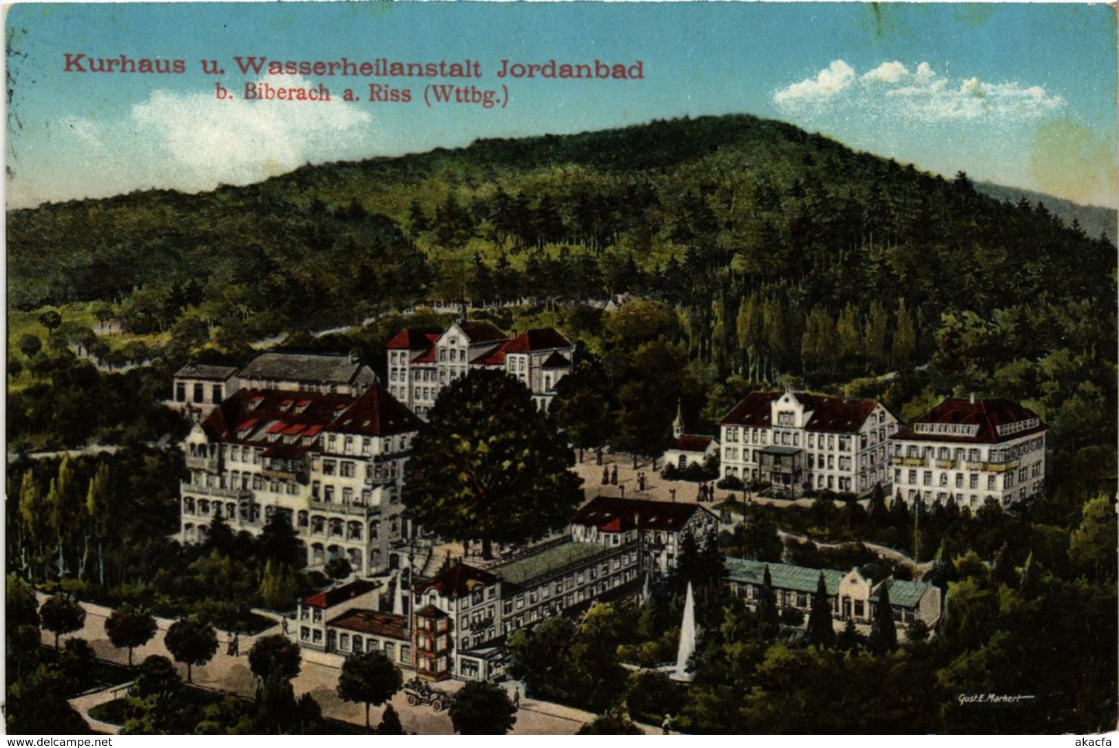 CPA AK Biberach A. D. Riss - Jordanbad - Kurhaus GERMANY (913097) - Biberach