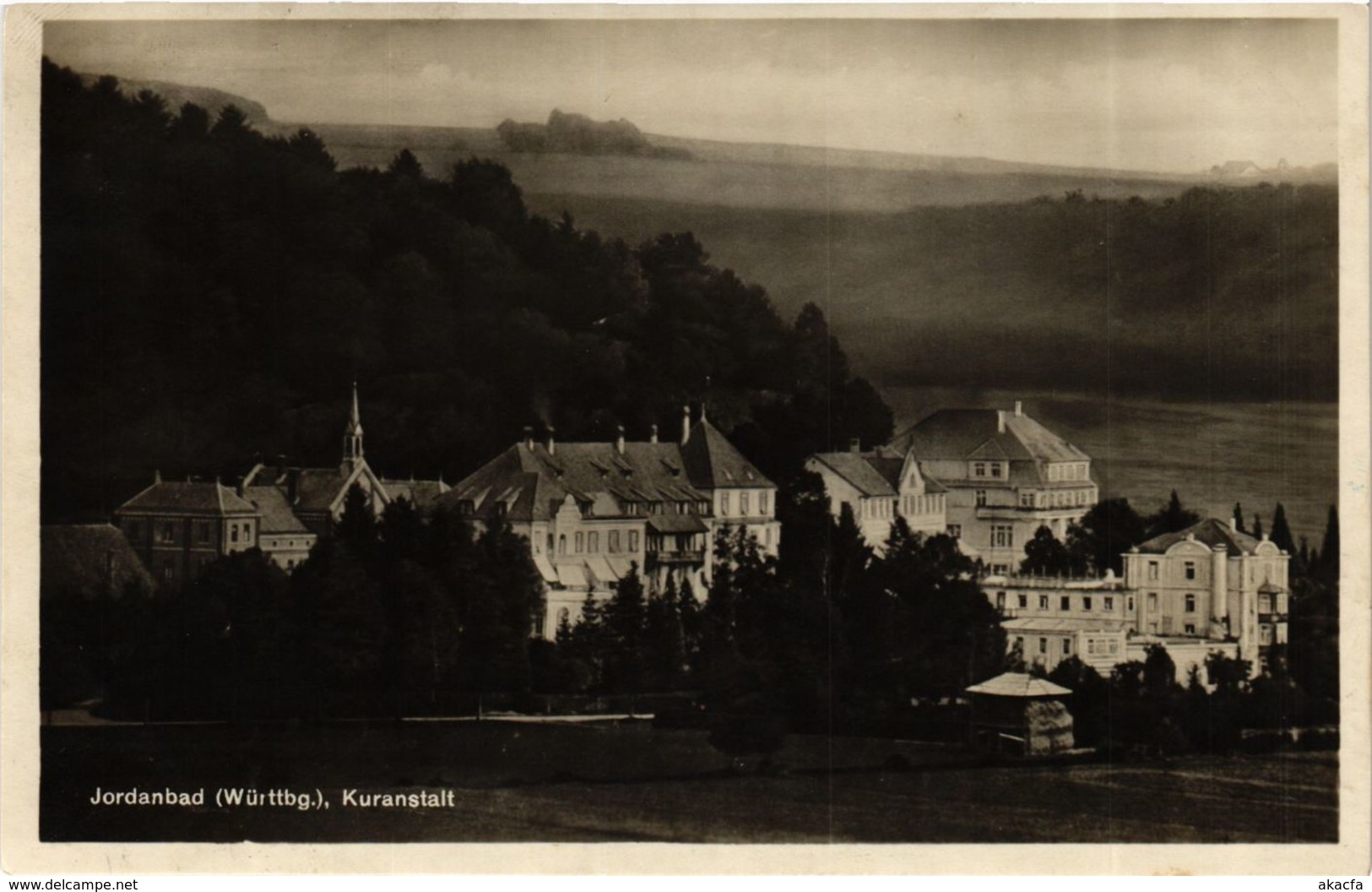 CPA AK Biberach A. D. Riss - Jordanbad - Kuranstalt GERMANY (913102) - Biberach