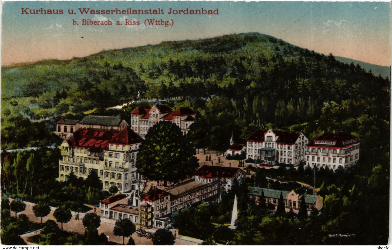 CPA AK Biberach A. D. Riss - Jordanbad - Kurhaus GERMANY (913117) - Biberach