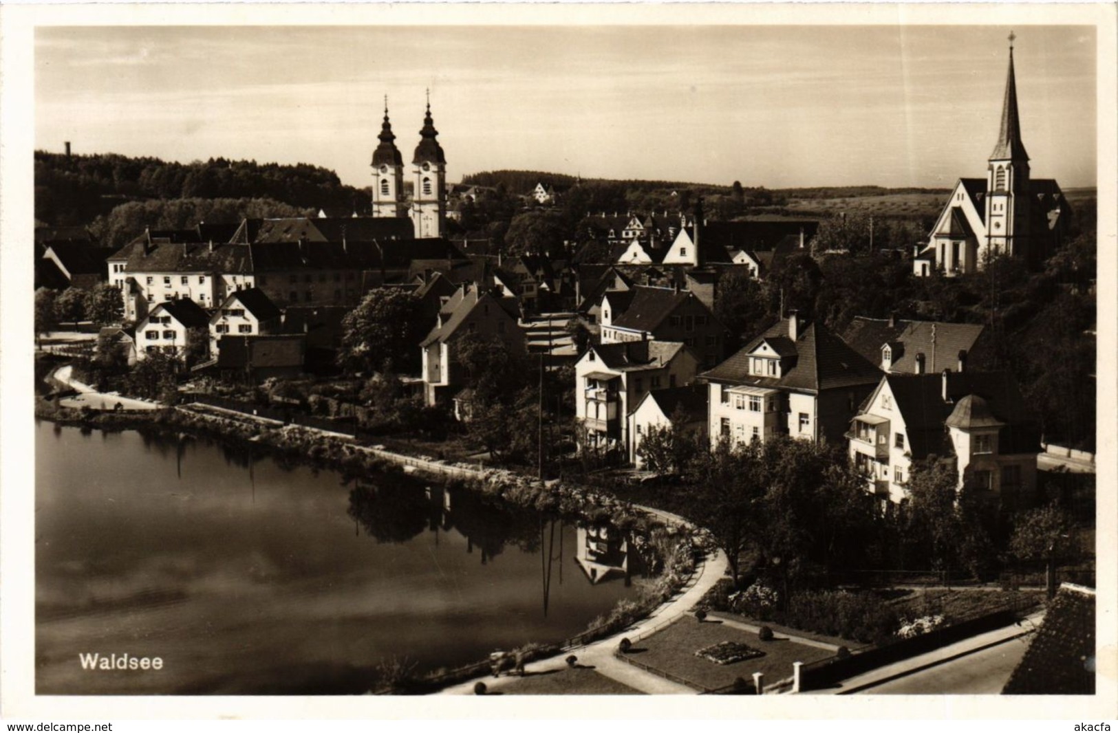 CPA AK Bad Waldsee - Teilansicht GERMANY (913197) - Bad Waldsee