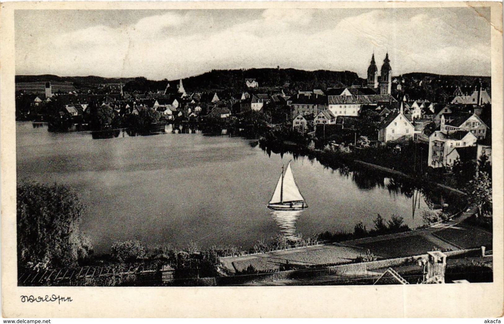 CPA AK Bad Waldsee - Teilansicht GERMANY (913200) - Bad Waldsee