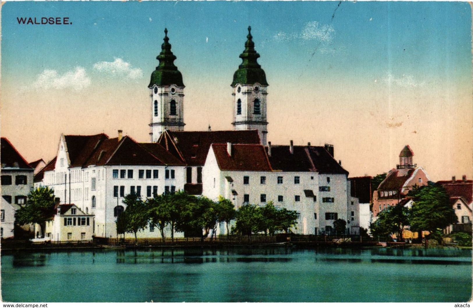 CPA AK Bad Waldsee - Town Scene GERMANY (913253) - Bad Waldsee