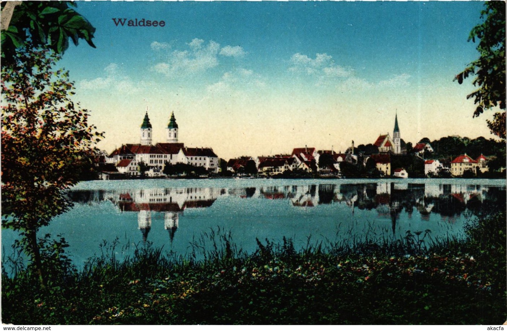 CPA AK Bad Waldsee - Seeansicht GERMANY (913255) - Bad Waldsee