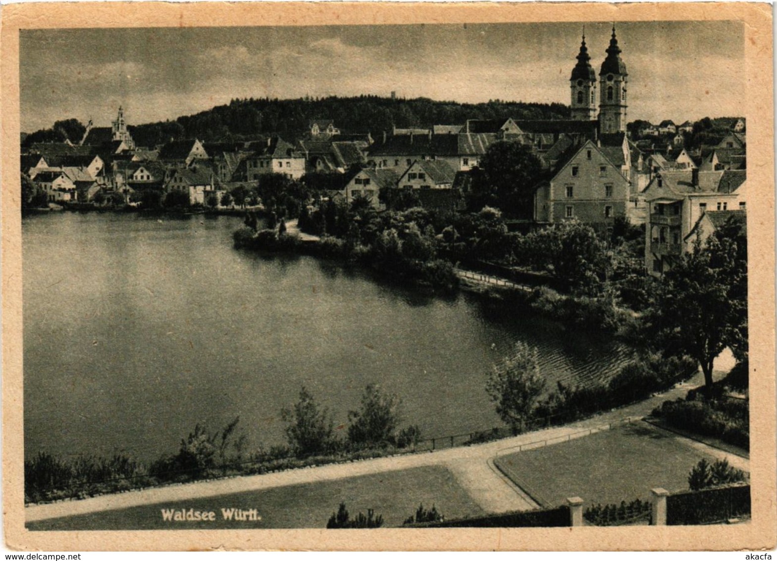 CPA AK Bad Waldsee - Teilansicht GERMANY (913273) - Bad Waldsee