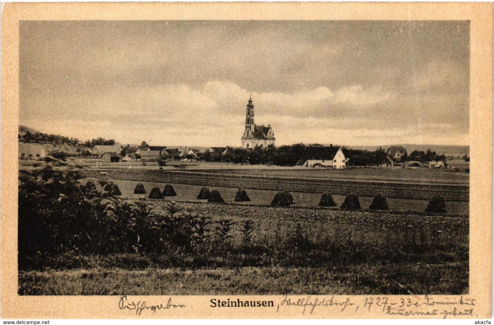 CPA AK Bad Schussenried - Steinhausen - Panorama GERMANY (913313) - Bad Schussenried