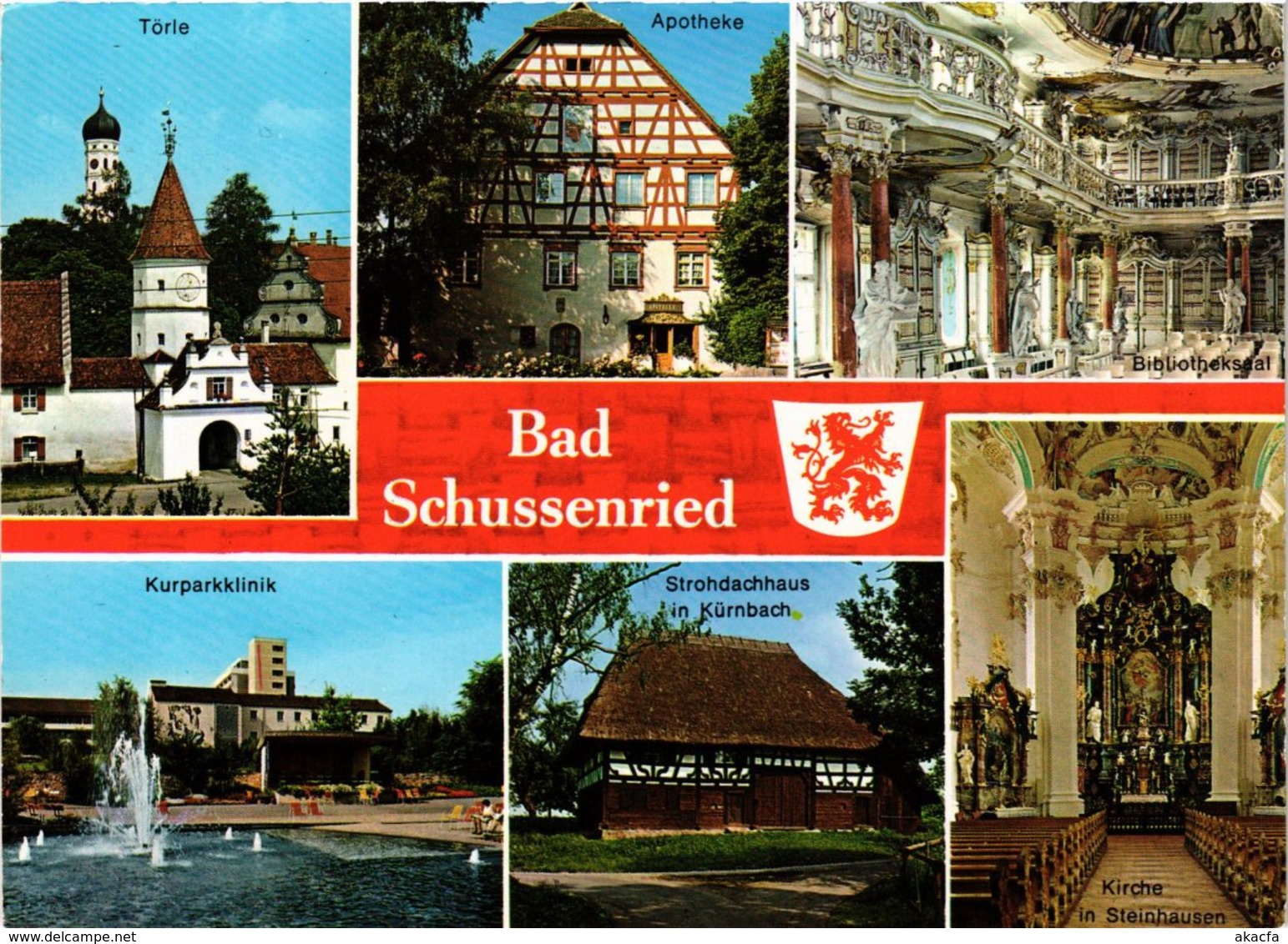 CPA AK Bad Schussenried - Scenes - 1970's GERMANY (913329) - Bad Schussenried