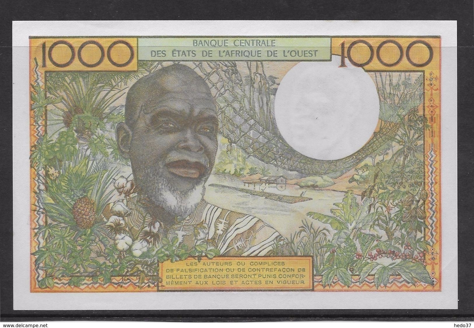 Côte D'Ivoire - 1000 Francs - 1959/1965 Pick N°103Ak - Neuf - Elfenbeinküste (Côte D'Ivoire)