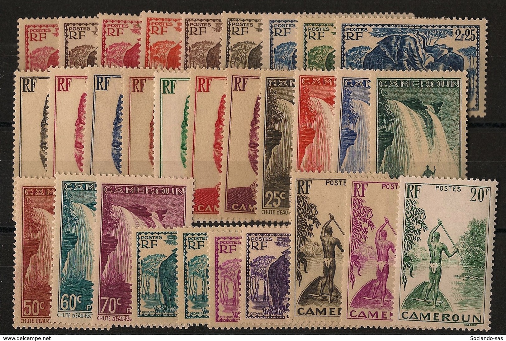 Cameroun - 1939 - N°Yv. 162 à 191 - Série Complète - Neuf * / MH VF - Nuevos