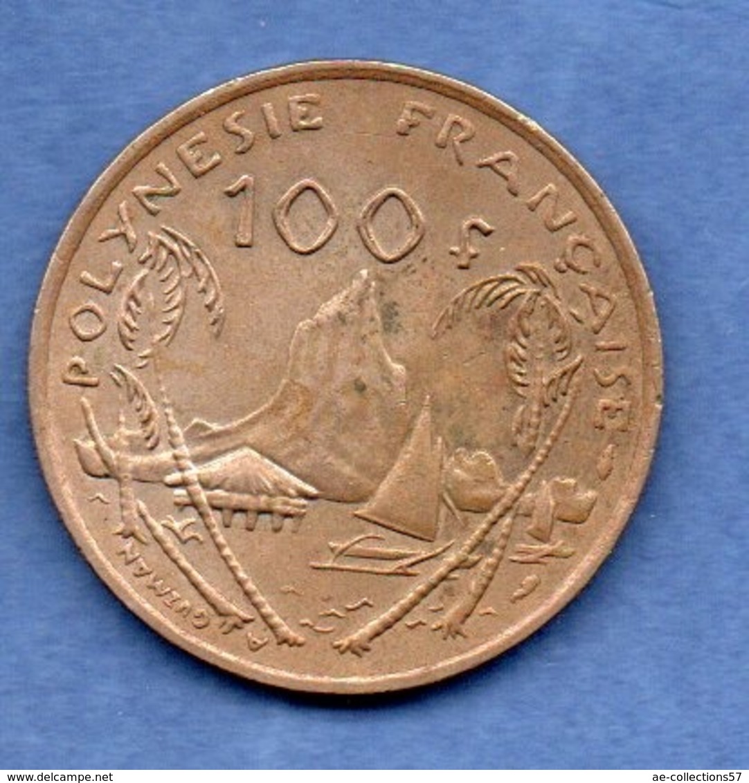 Polynésie Française  -  100 Francs  1976  -  état  SUP - Frans-Polynesië