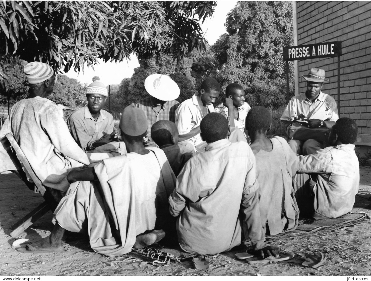 Photo Sénégal. Casamance ? Réunion Des Responsables D'une Coopérative Années 1990   Vivant Univers - Afrique