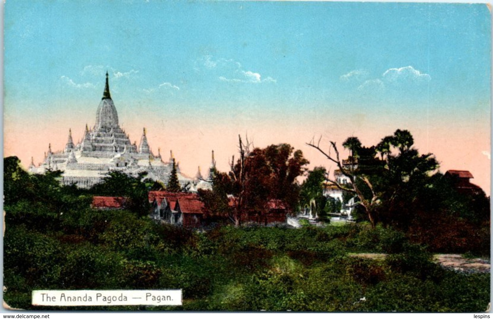 ASIE  - INDE -- The Ananda Pagoda - Pagan - India