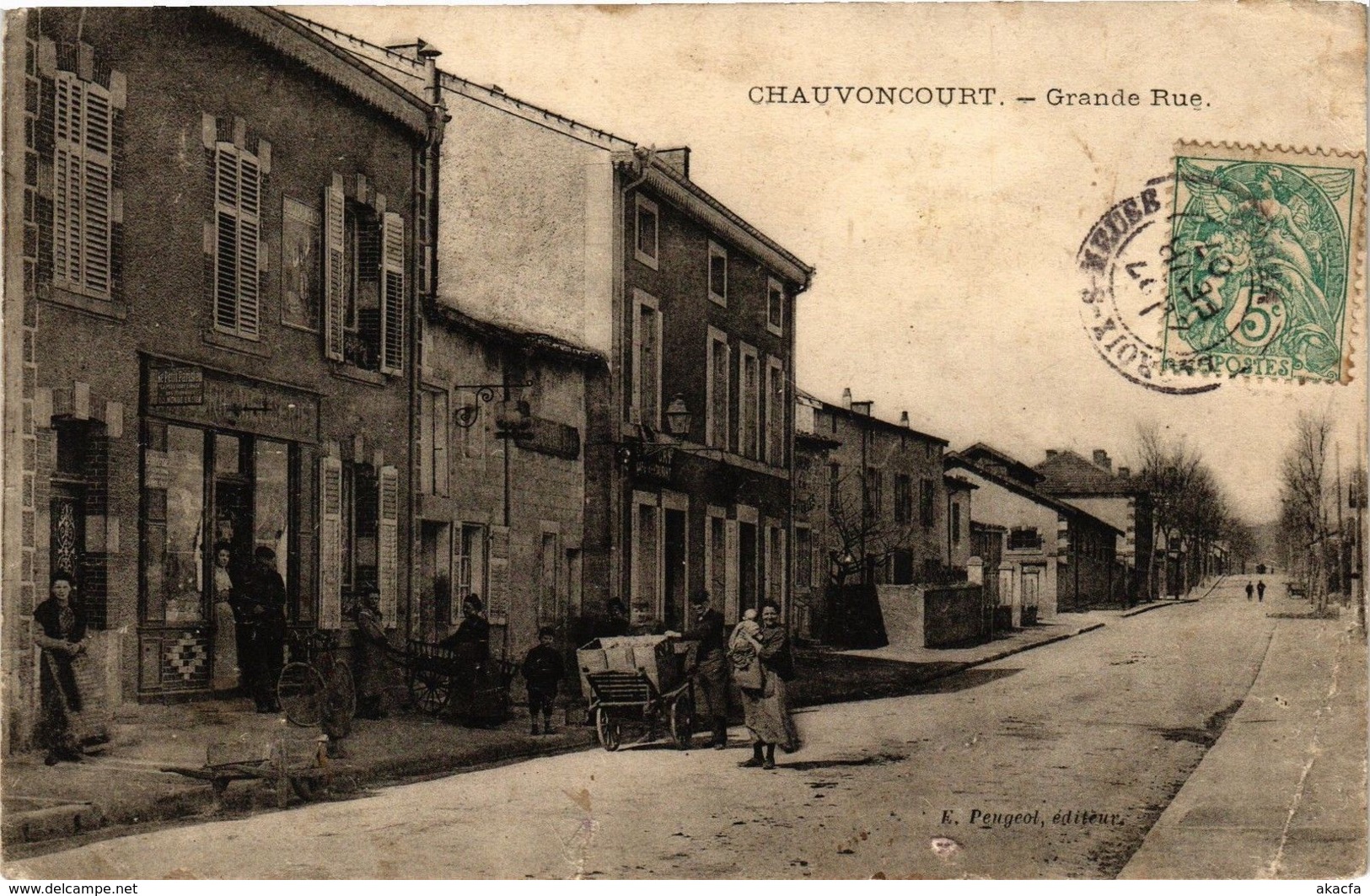 CPA Chauvoncourt - Grande Rue (178751) - Autres & Non Classés