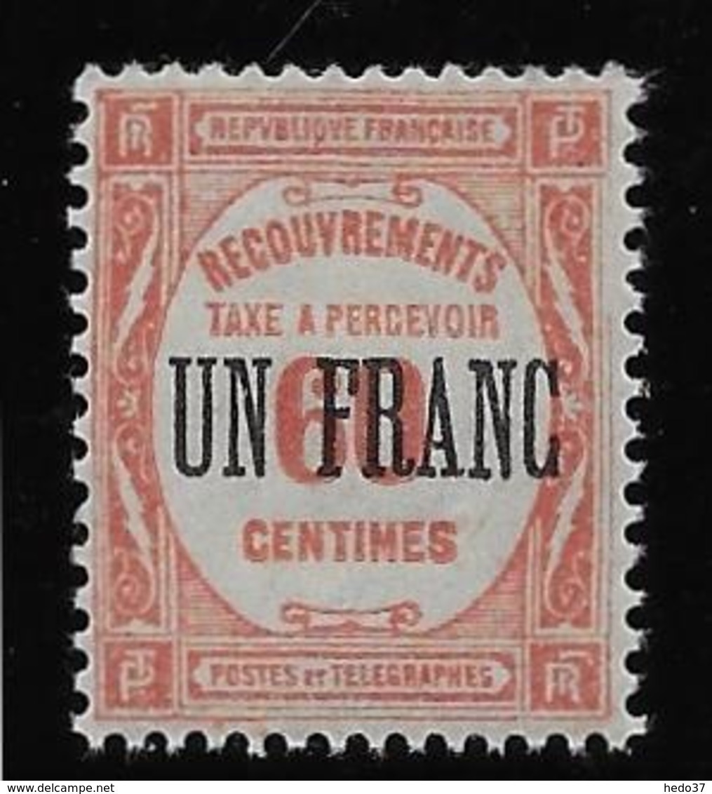 France Taxe N°63 - Neuf ** Sans Charnière - TB - 1859-1959 Neufs
