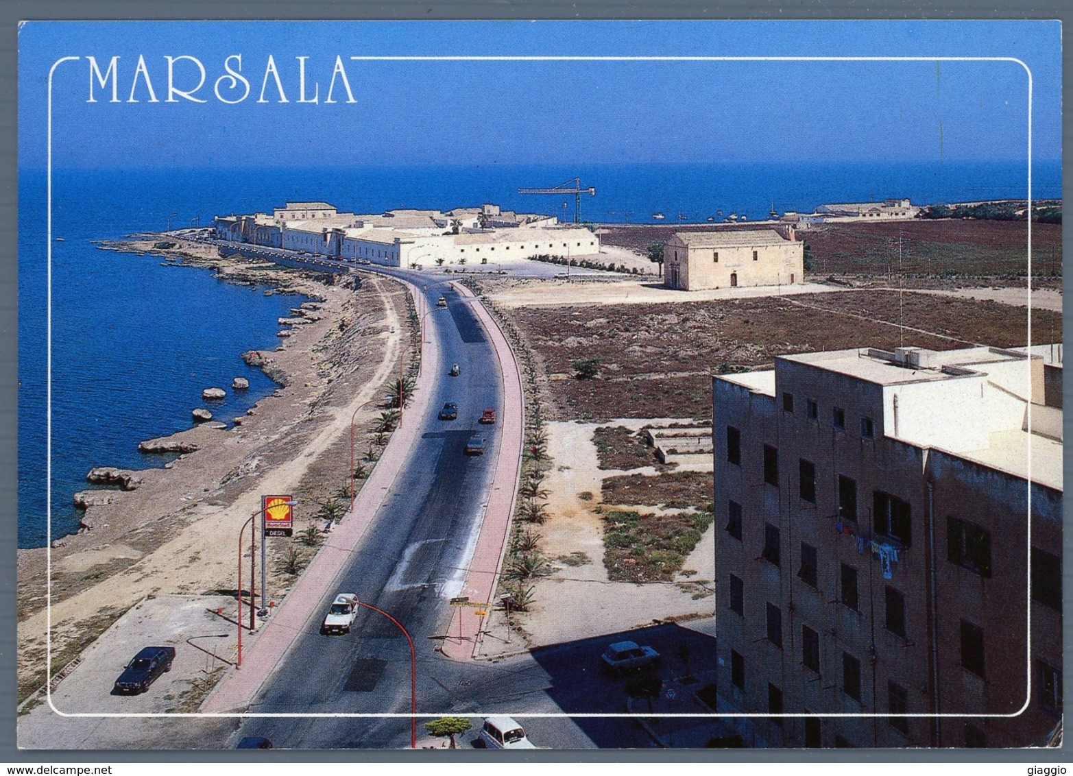 °°° Cartolina - Marsala Lungomare Viaggiata °°° - Marsala