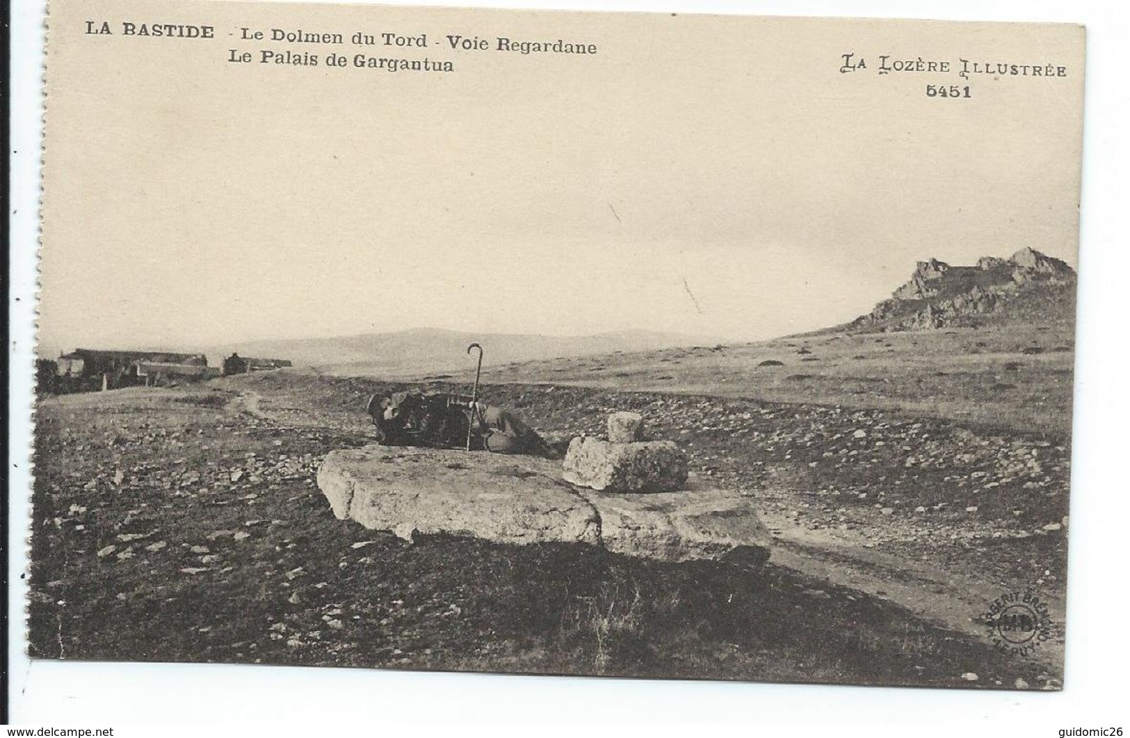 La Bastide Le Dolmen Du Tord - Autres & Non Classés