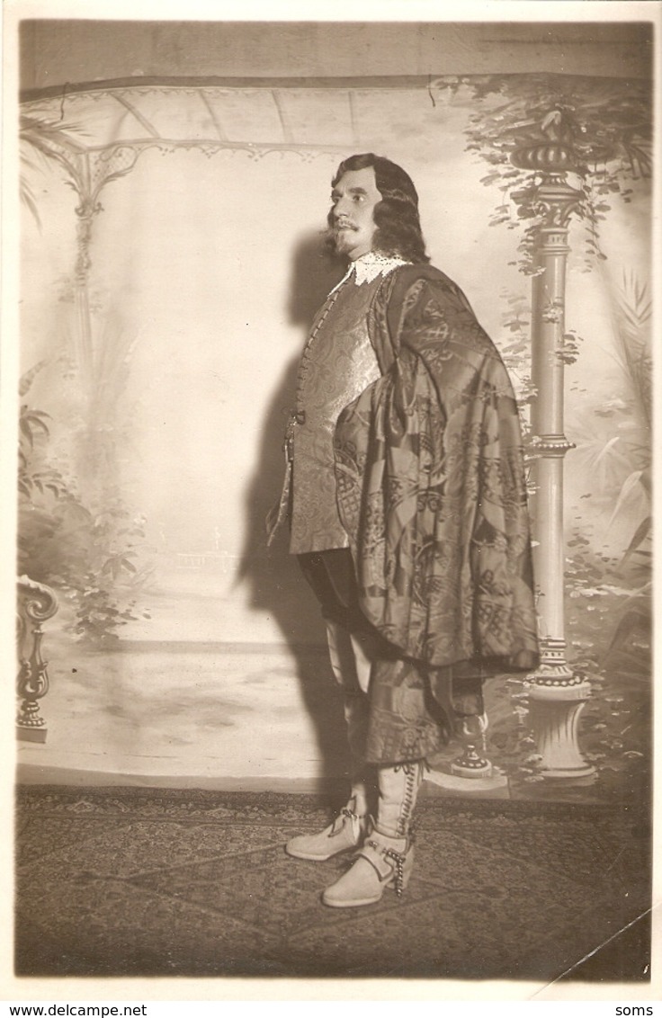Photographie Ancienne De Théâtre Par Gilbert-René à Paris, Raphaël Duflos Dans "Don Juan" En 1917, Comédie Française - Célébrités