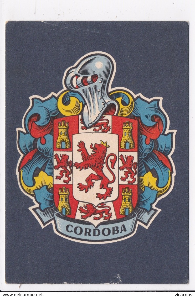 CP ESPAGNE Blason CORDOBA - Córdoba
