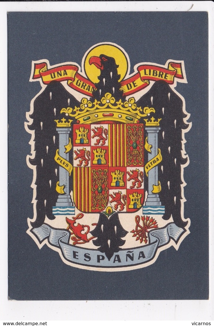 CP ESPAGNE Blason Espagne - Sonstige & Ohne Zuordnung