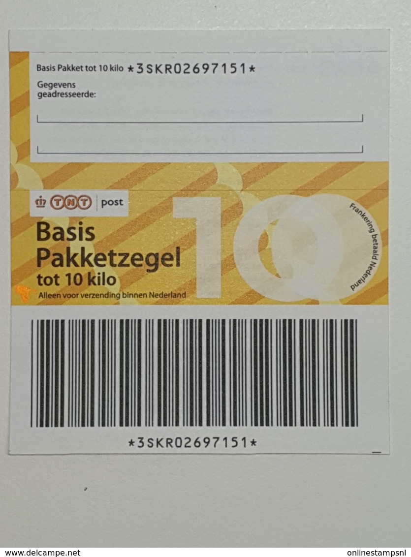 Netherlands: Pakketzeggel  NVPH 34  GD 34   10 Kg 2006 Unused - Ganzsachen