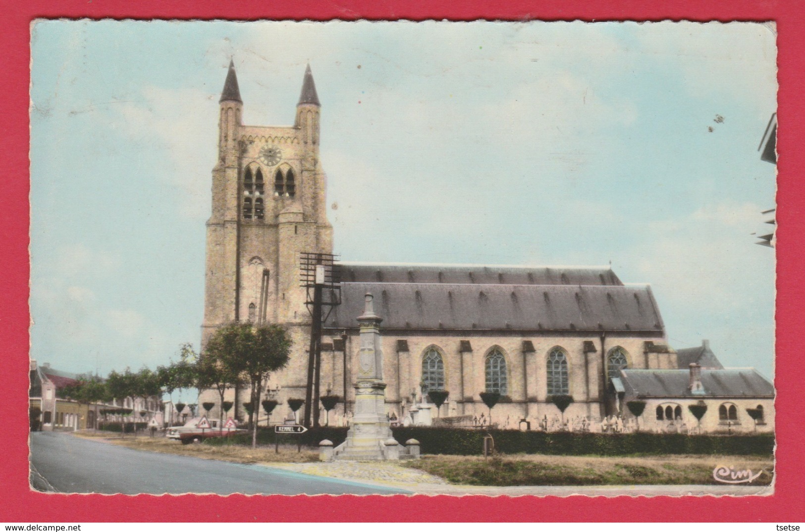 Loker - Kerk ...franse Uitgave -CIM -1964 ( Verso Zien ) - Heuvelland