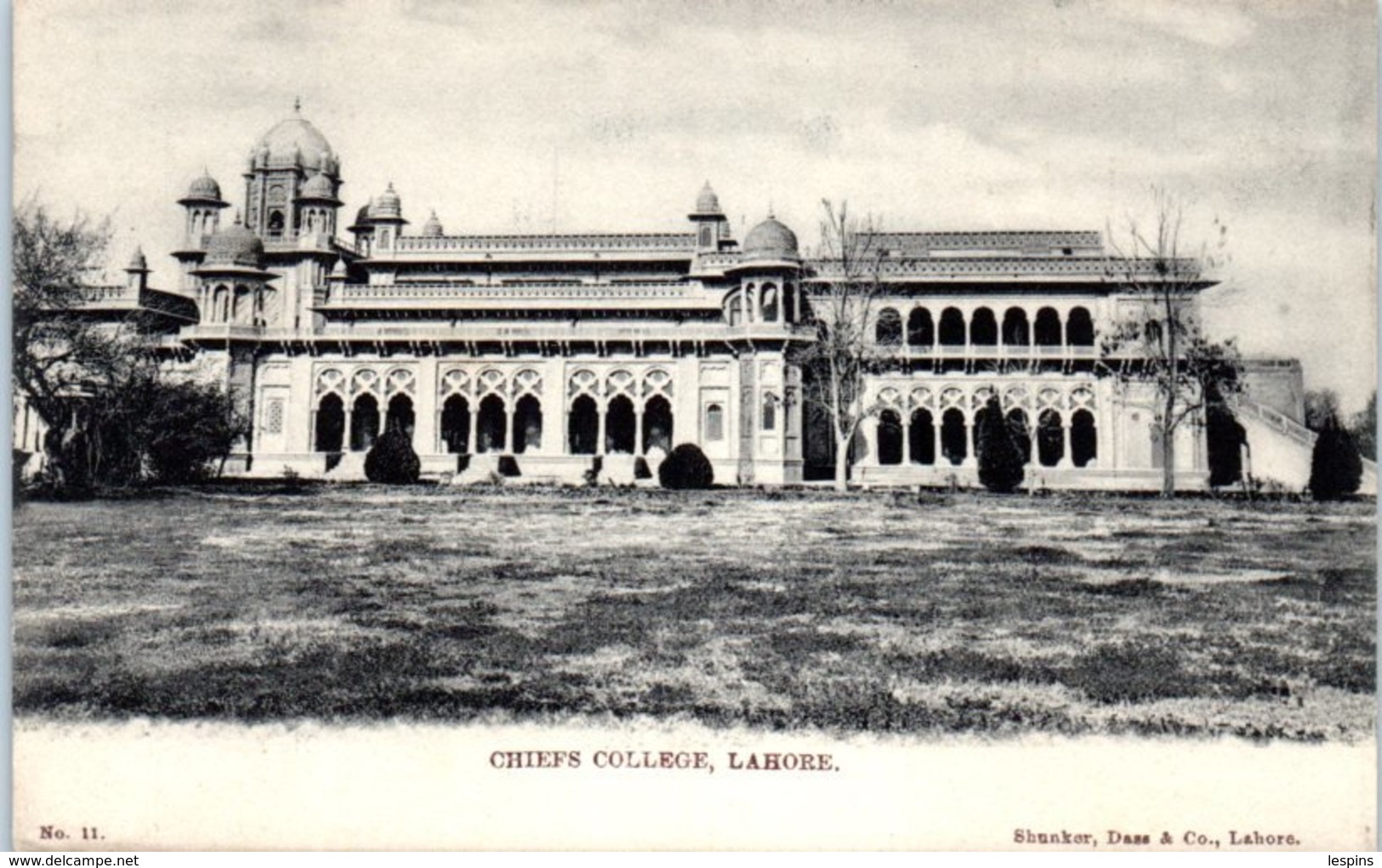 ASIE  - INDE -- Chiefs College , Lahore - India