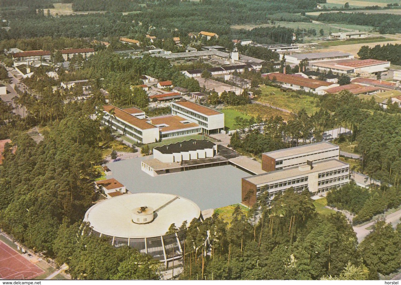 D-32339 Espelkamp - Sporthalle - Schule - Luftbild - Aerial View - Espelkamp