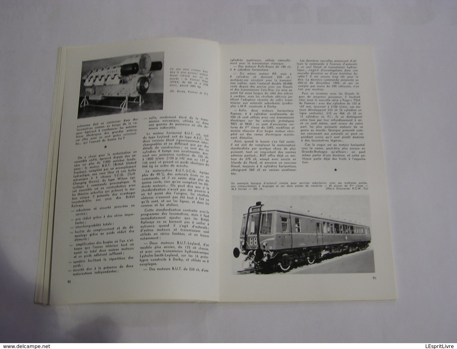 RAIL ET TRACTION N° 65 Revue Chemins de Fer SNCB Tram SNCV Vicinal Train Autorail British Railways Argentine Diesel SNCB