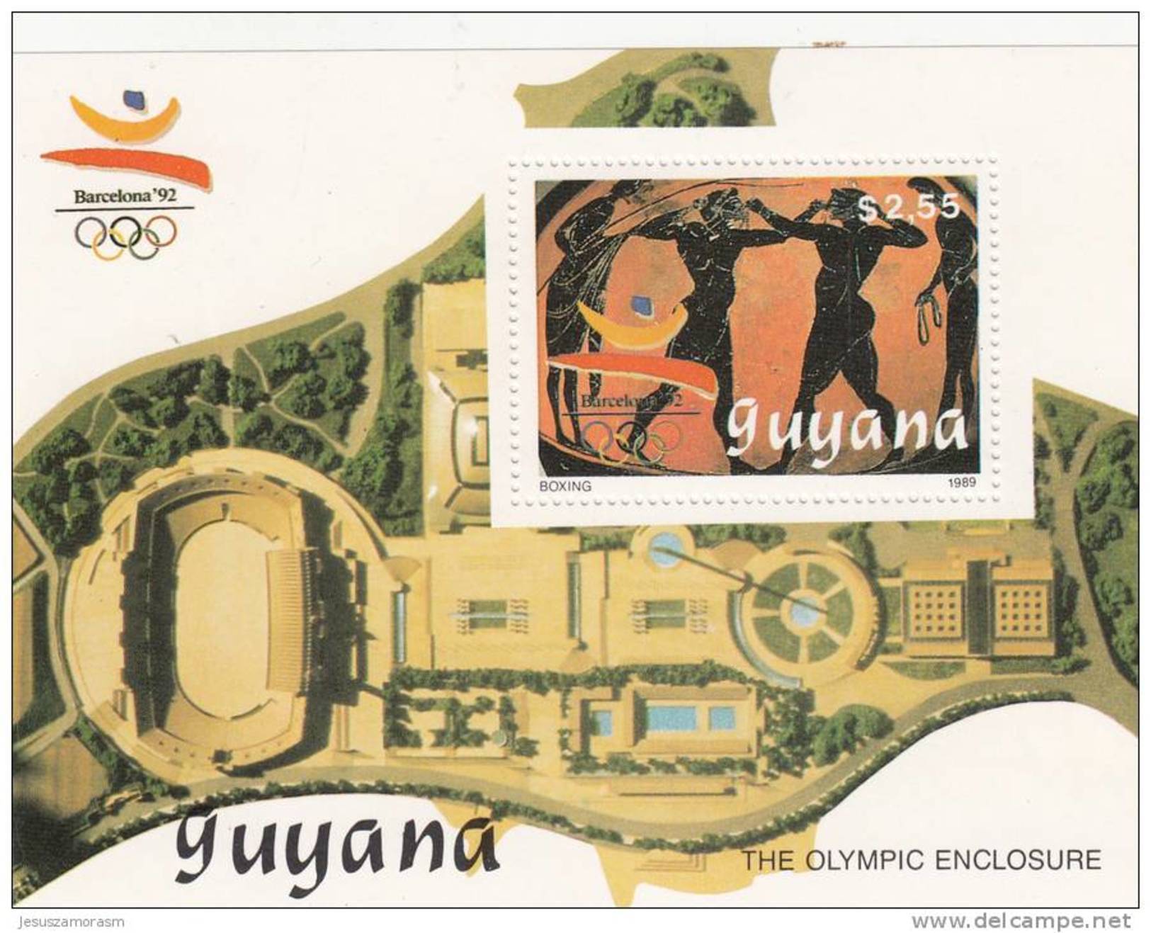 Guyana Hb Michel 65A Al 70A - Verano 1992: Barcelona