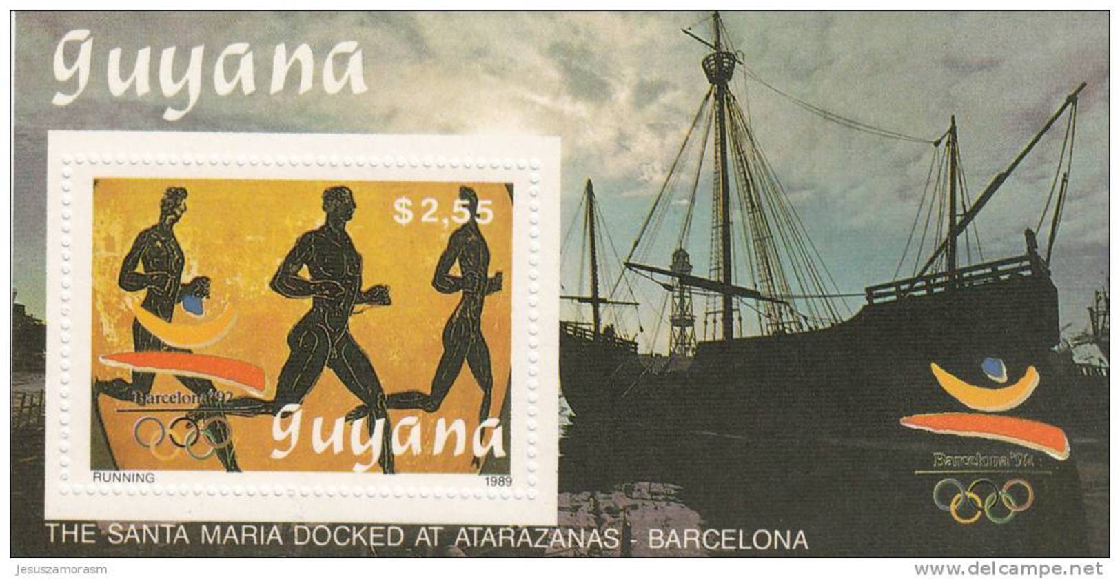 Guyana Hb Michel 65A Al 70A - Verano 1992: Barcelona