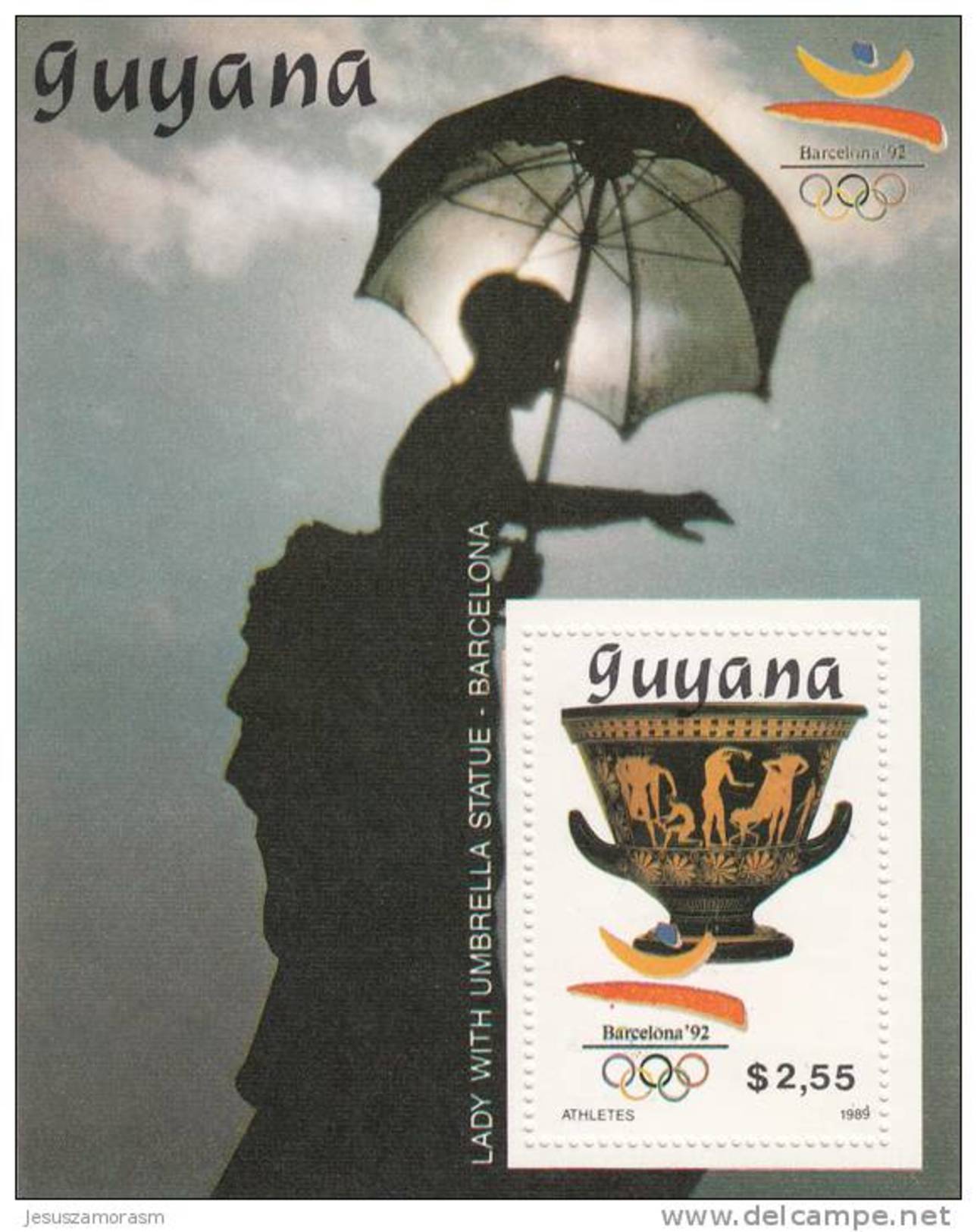 Guyana Hb Michel 65A Al 70A - Verano 1992: Barcelona