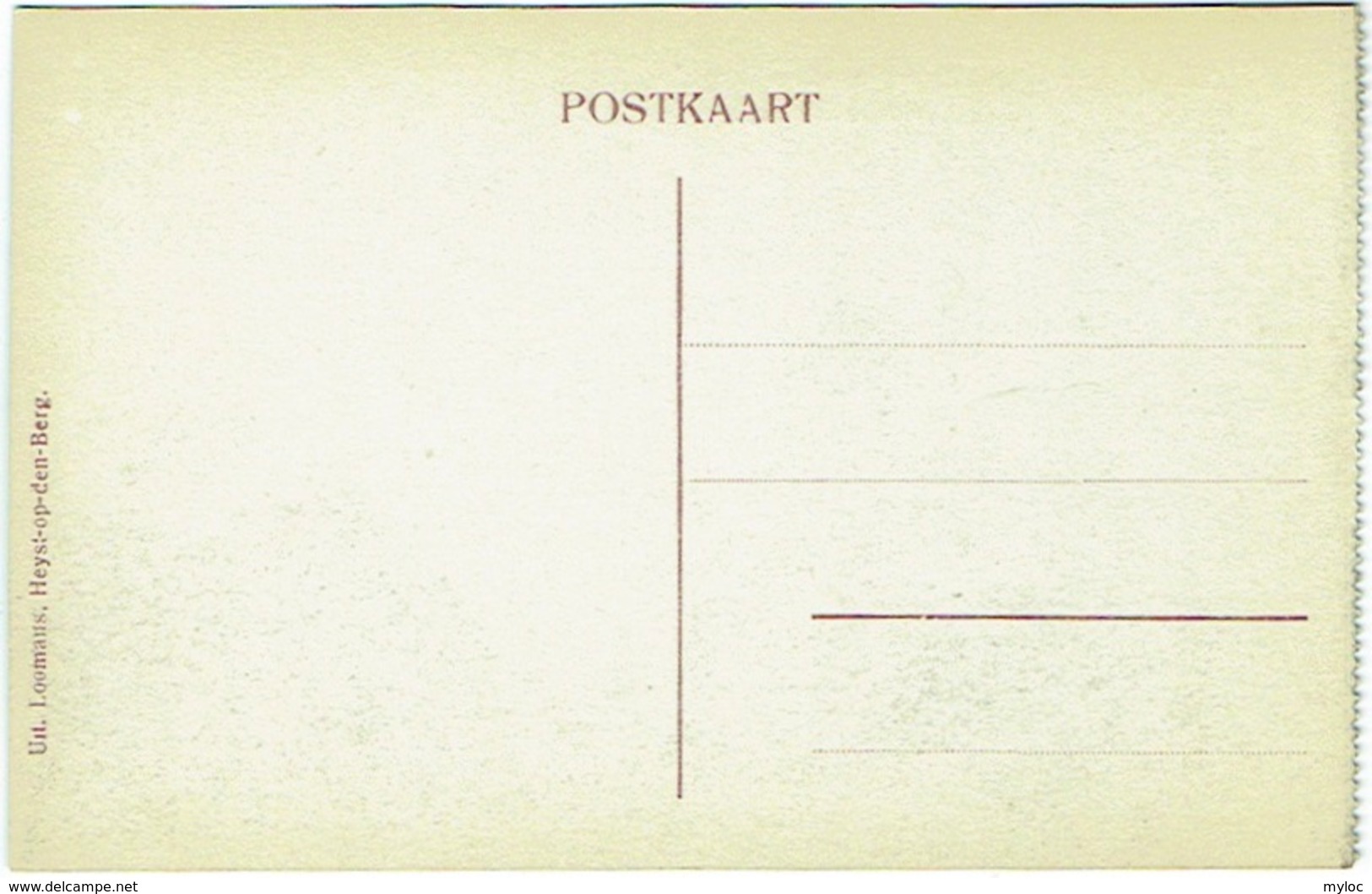 Heyst/Heist-op-den-Berg. Ouden Bergop. - Heist-op-den-Berg