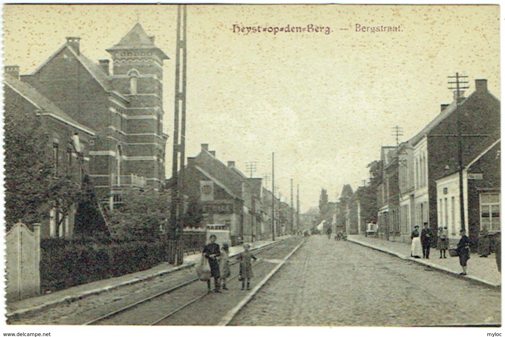 Heyst/Heist-op-den-Berg.  Bergstraat. - Heist-op-den-Berg