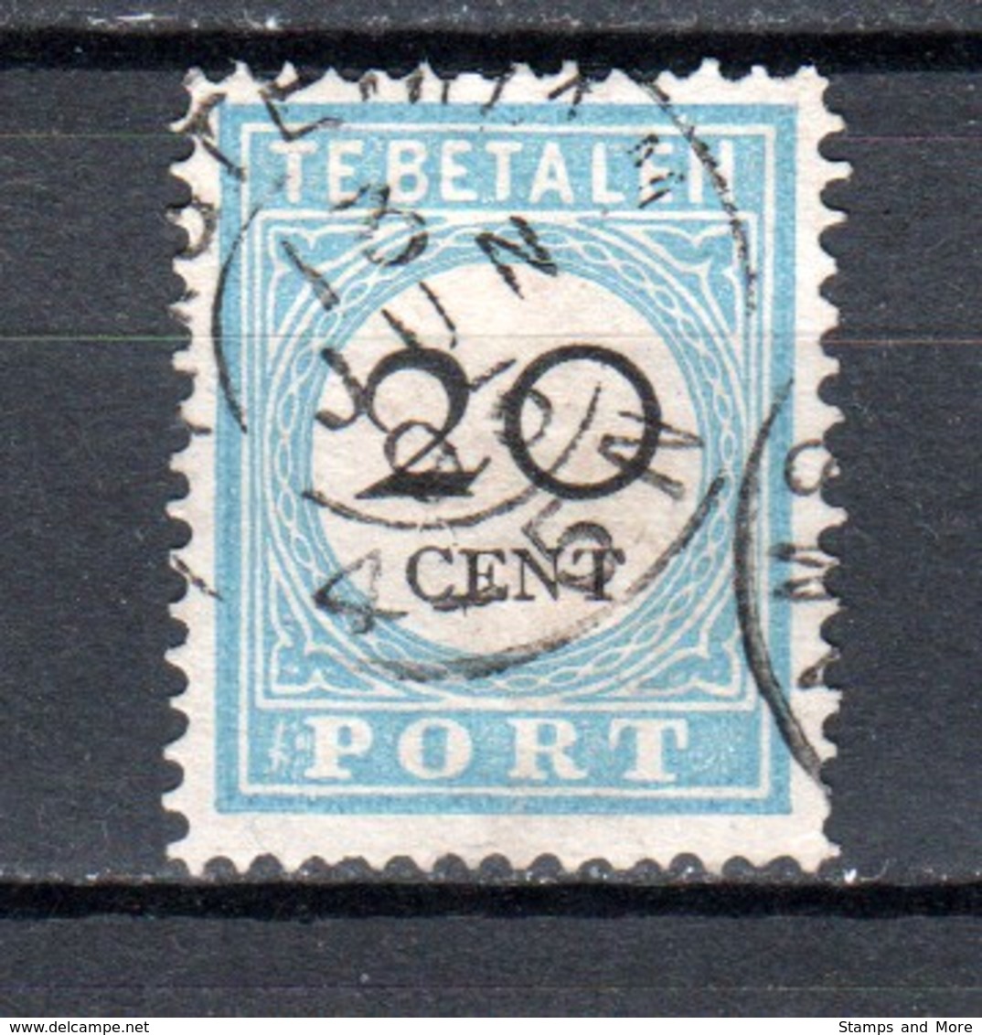 Netherlands 1881 NVPH Port P10 Canceled (2) - Strafportzegels