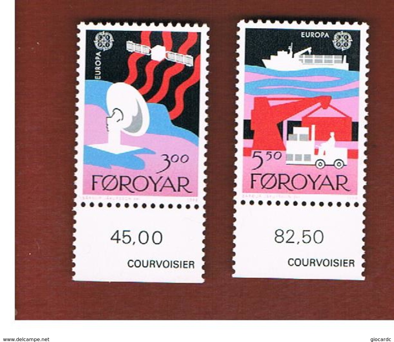 FAROER ( FOROYAR) - 1988 EUROPA     -     MINT** - 1988