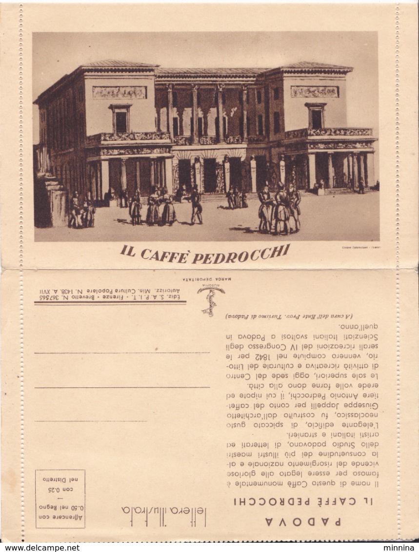 Il Caffè Pedrocchi - Padova - Lettera Illustrata - Dépliants Turistici