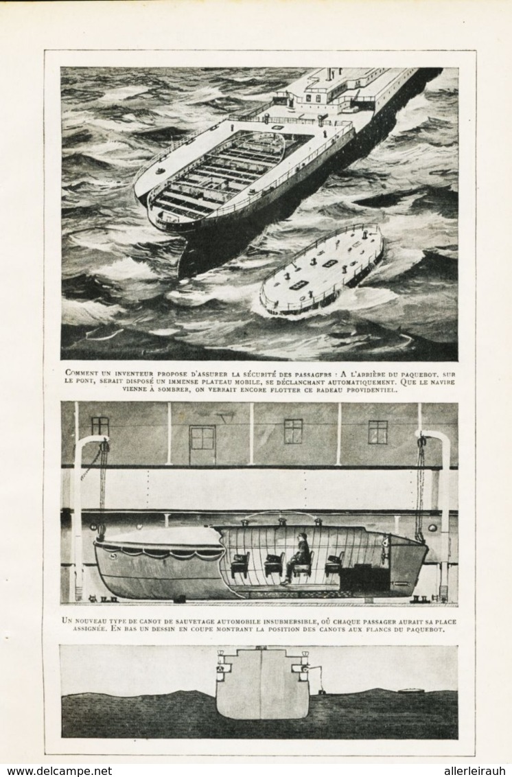 Souvenons - Nous Du Titanic /  Article,  Pris D`un Magazine / 1912 - Sonstige & Ohne Zuordnung