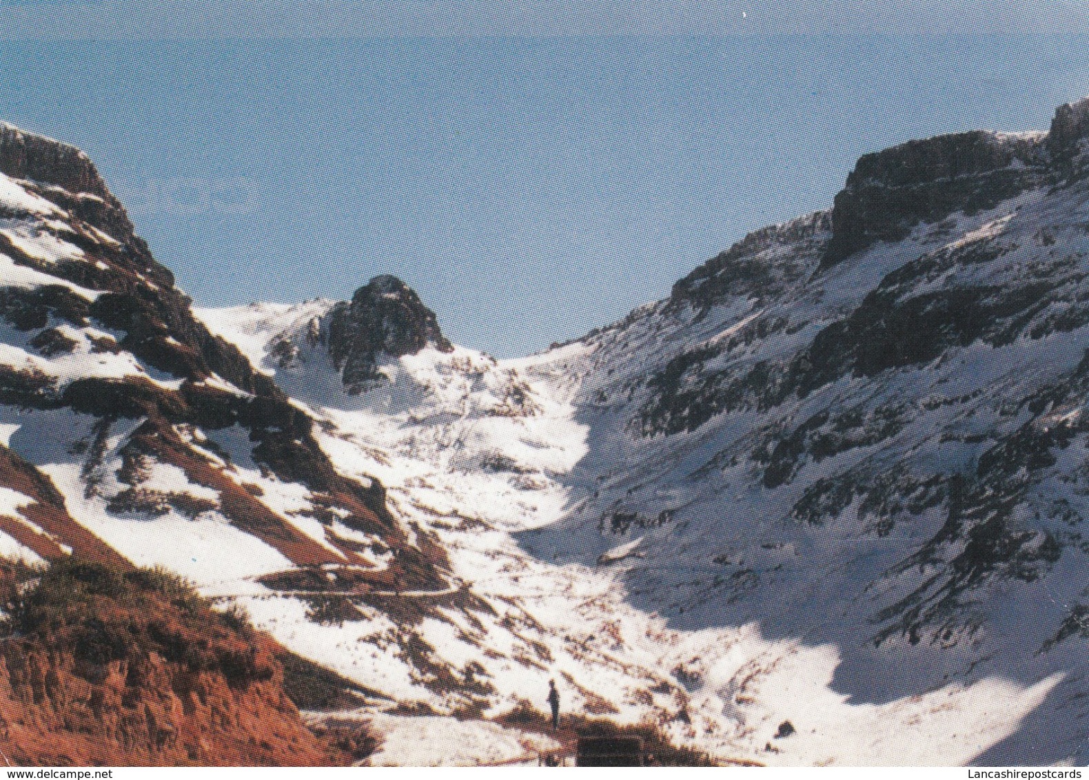 Postcard Upper Hair Pin Bends Sani Pass In Winter KwaZulu Natal South Africa My Ref  B23852 - Zuid-Afrika